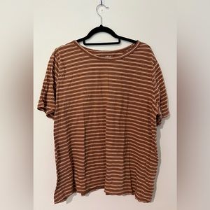 Universal Thread Striped Cotton T-Shirt 2X
